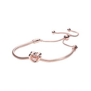 Pandora Radiant Heart Bracelet Gift Set - Rose Gold-Plated